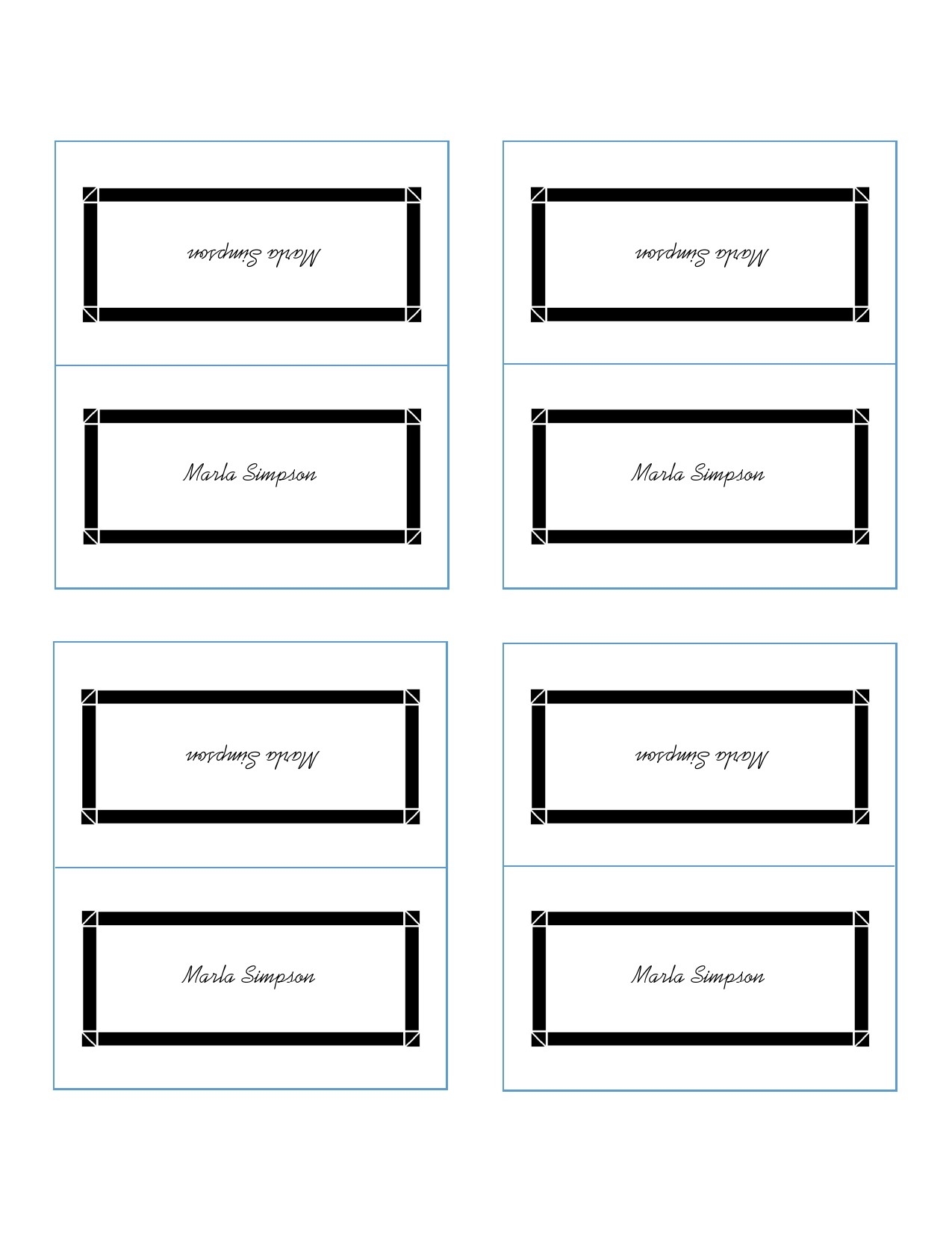 Place Cards Template Word Free At Joan Dudley Blog