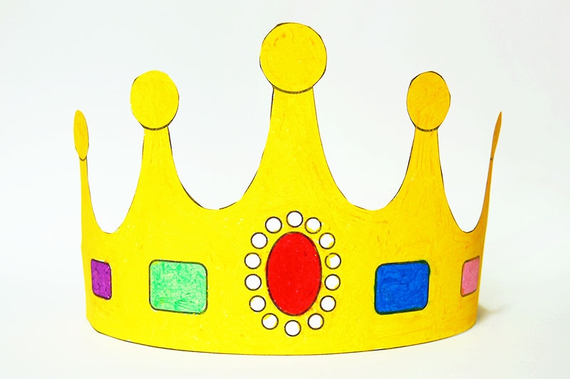 Print And Color Crown Kids 39 Crafts Fun Craft Ideas FirstPalette