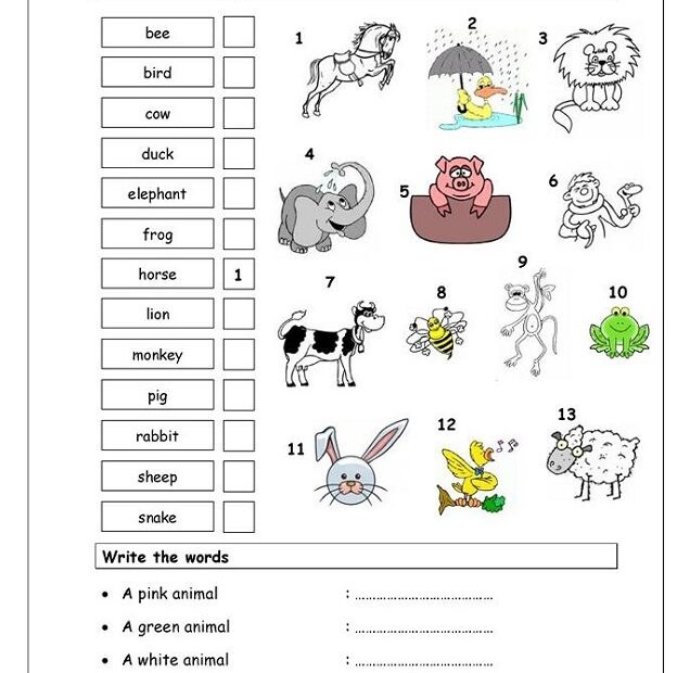 Printable Activities For Elementary Students