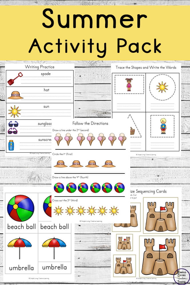 Printable Activity Packs