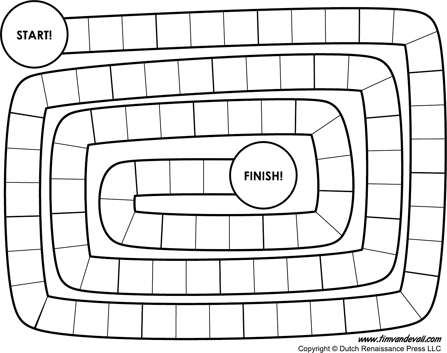 Printable Board Game Templates