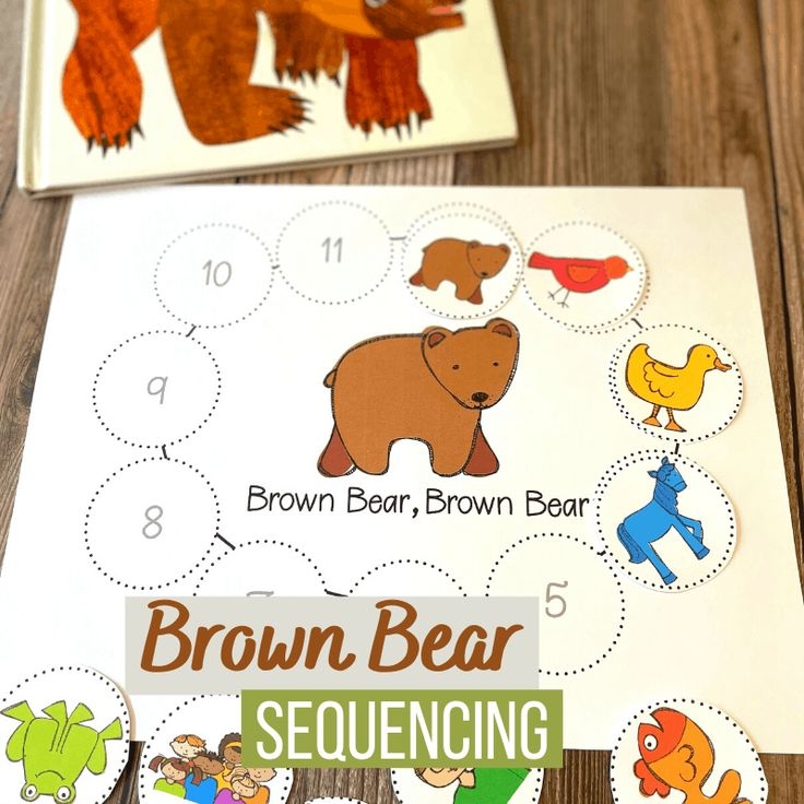 Printable Brown Bear Brown Bear Activities