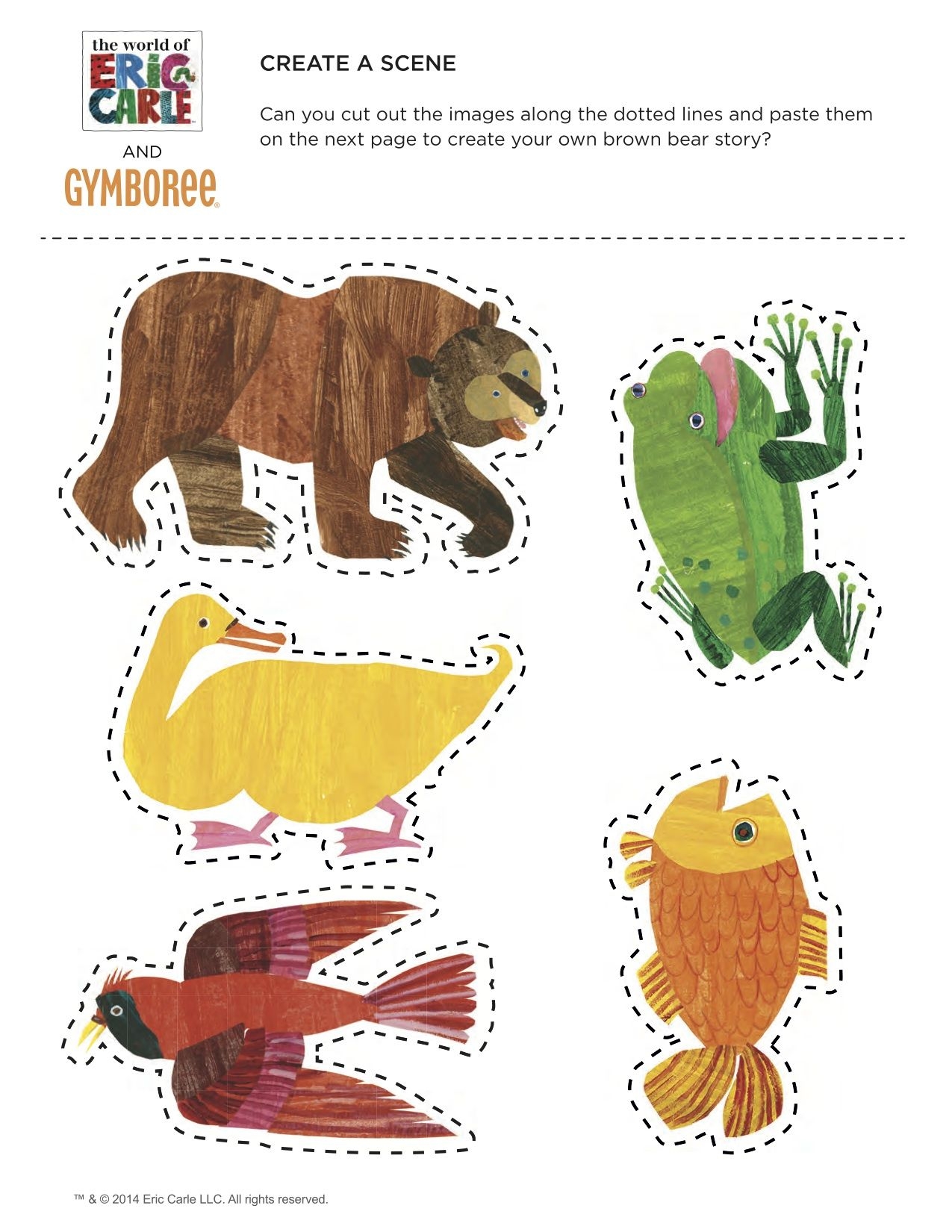 Printable Brown Bear Brown Bear Activities