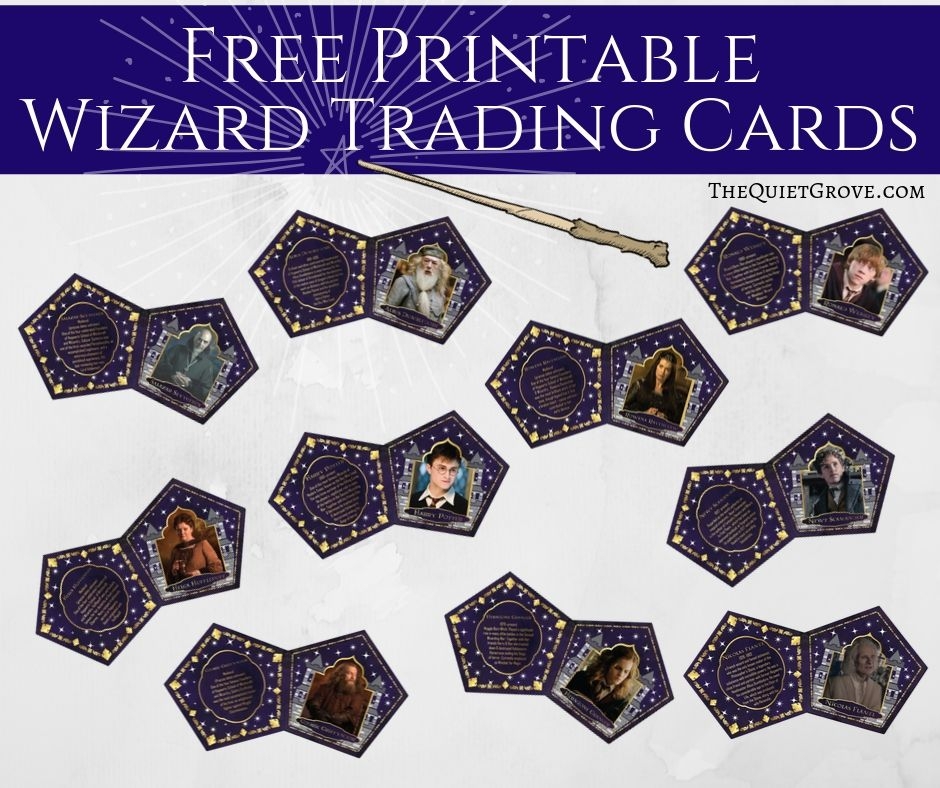 Printable Chocolate Frog Cards Web Read Up For My Easy Chocolate Frog 