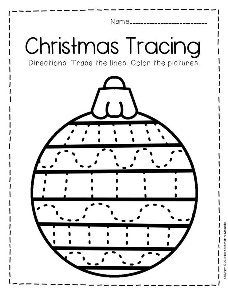 learning activity printable for 6 year old xmas