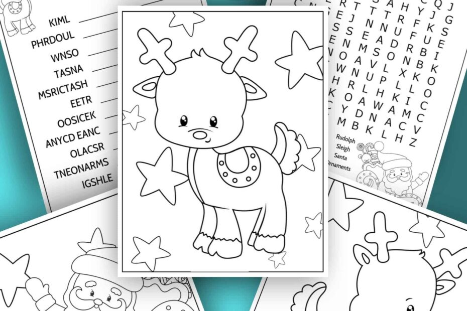 Printable Christmas Activity Sheets Printable Free Templates