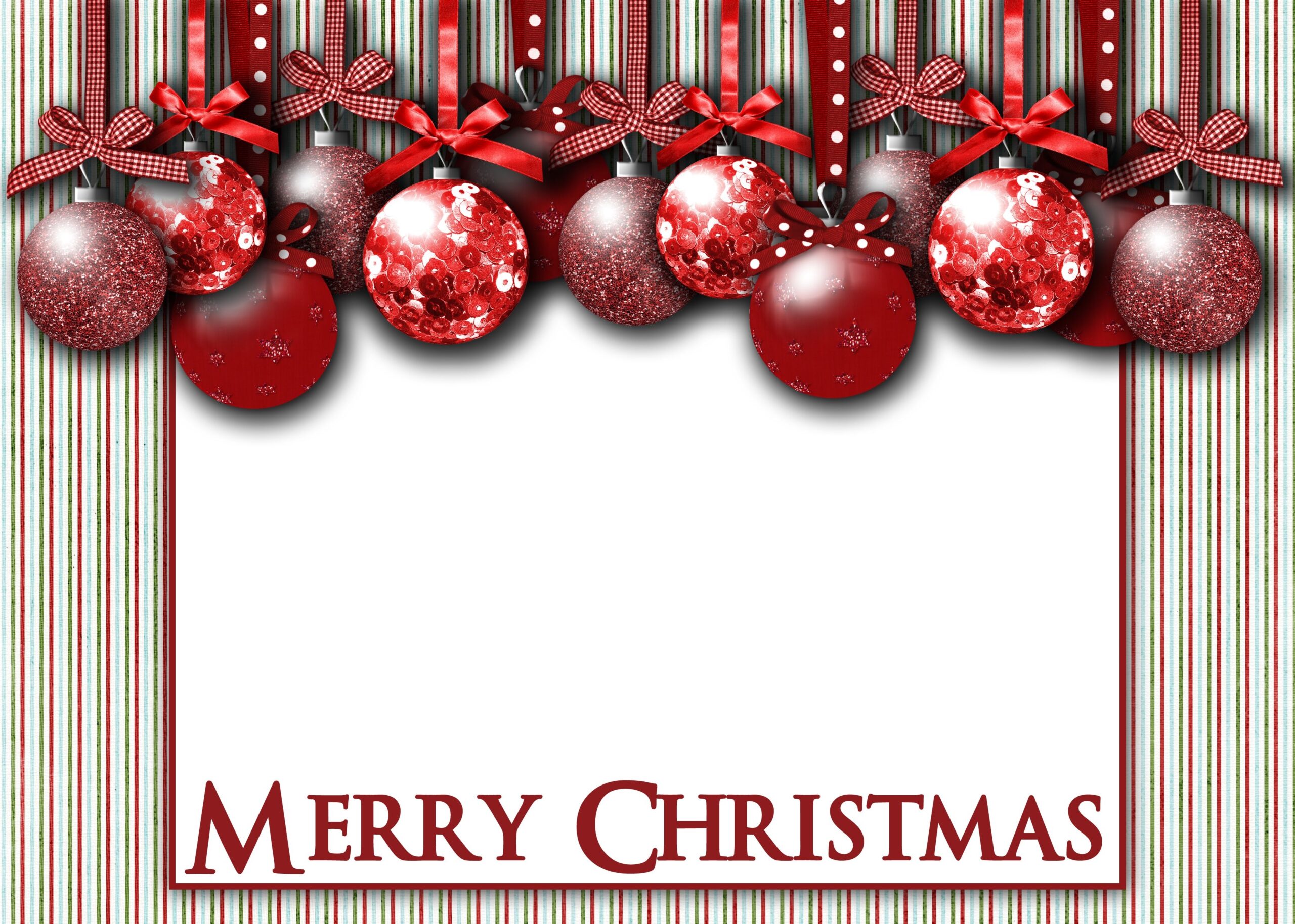 christmas cards template printable