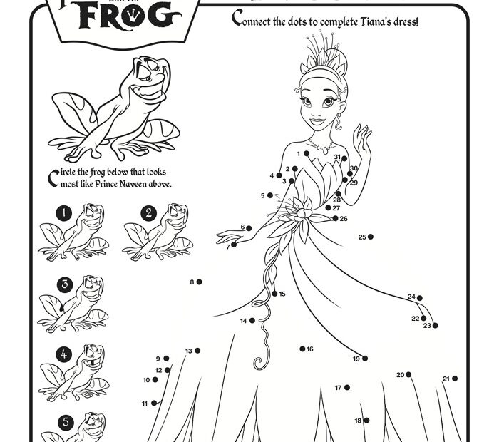 Printable Disney Activity Sheets