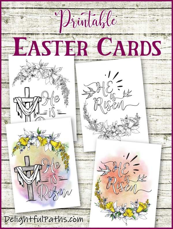 Printable Easter Cards Religious Free Printable Templates