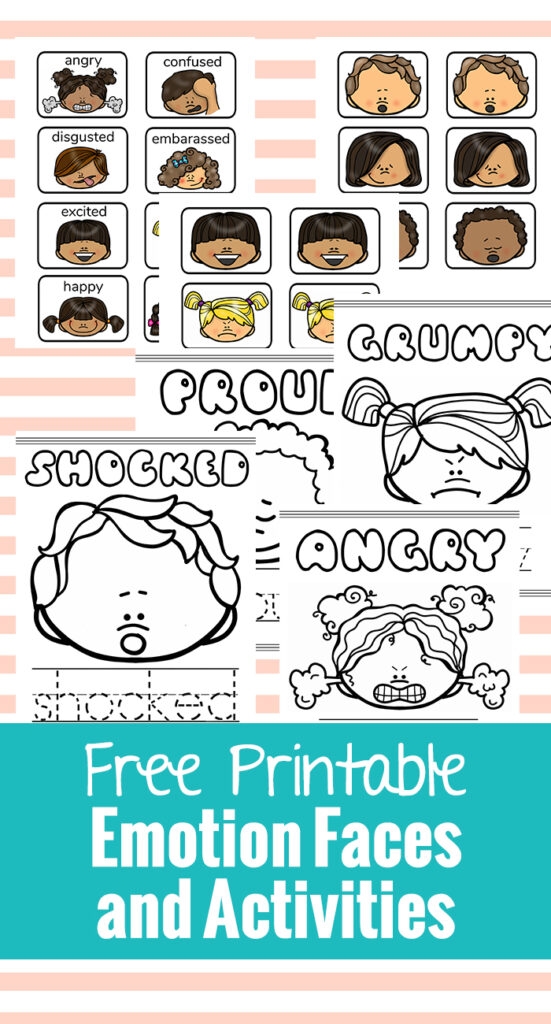 Printable Emotions Activities For Preschoolers Printable Free Templates