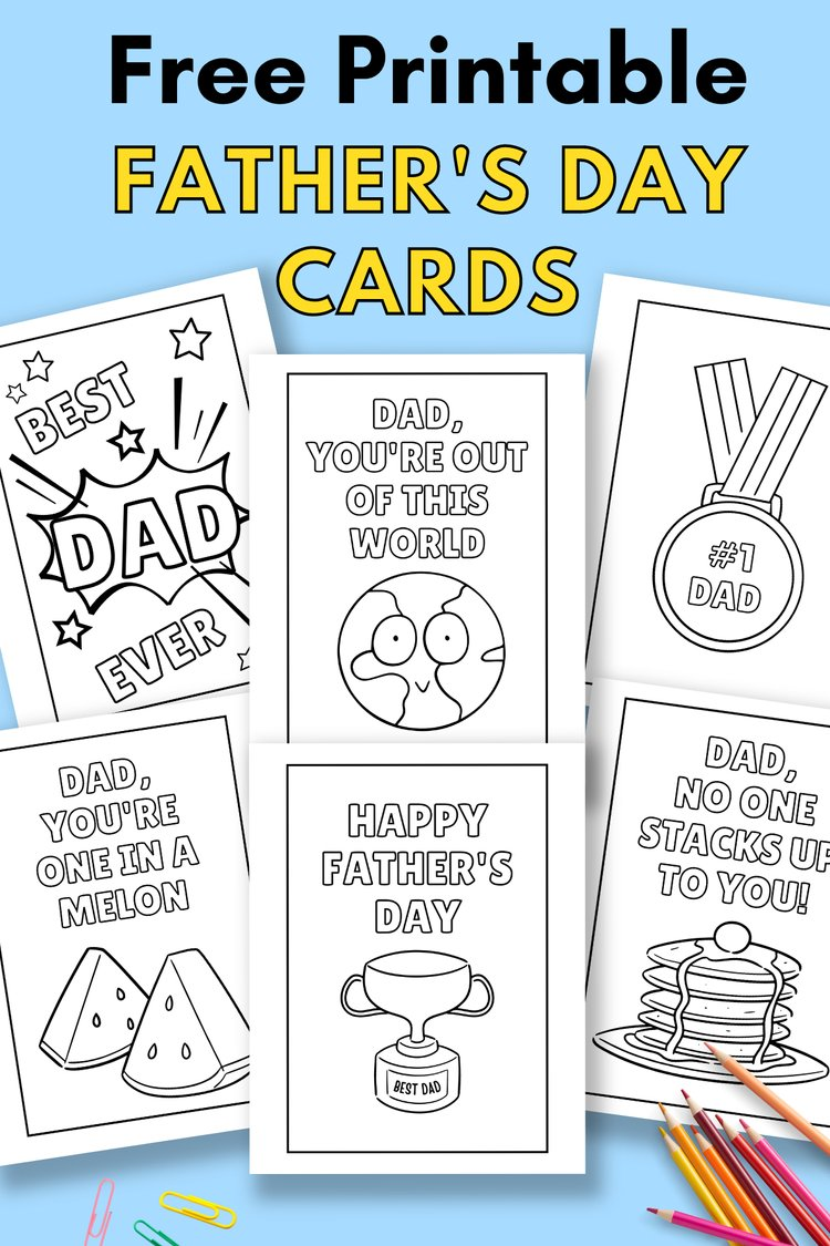 Printable Father 39 s Day Cards To Colour Gathering Beauty Father 39 s 