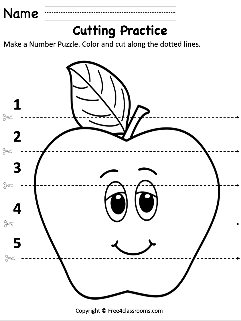 Printable Fine Motor Skills Activities