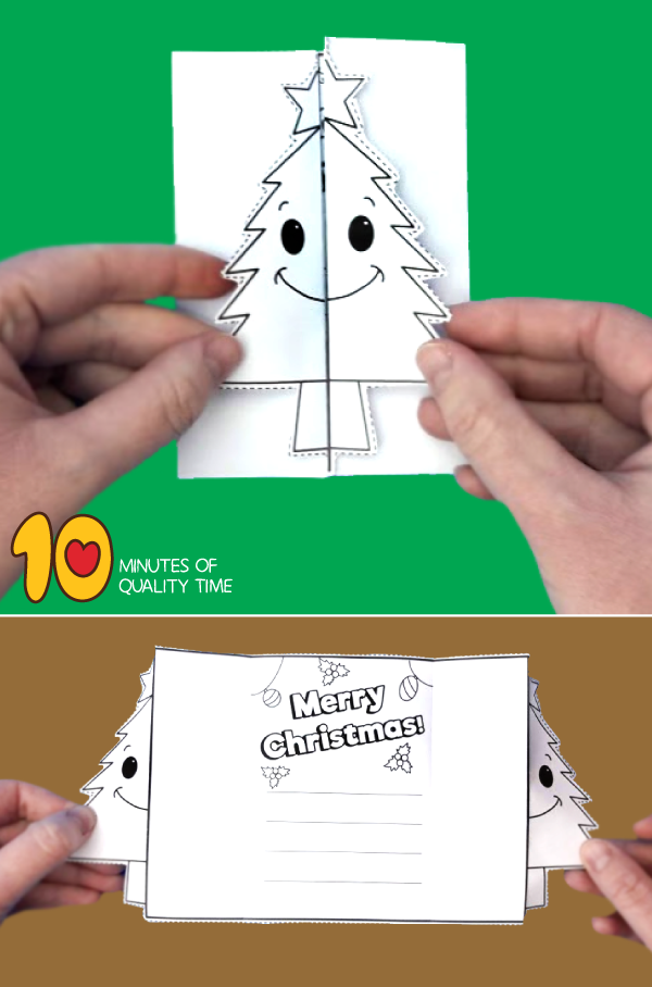 Printable Foldable Christmas Cards