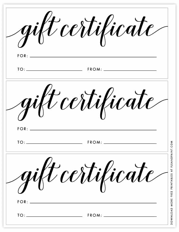 free printable gift card template pdf