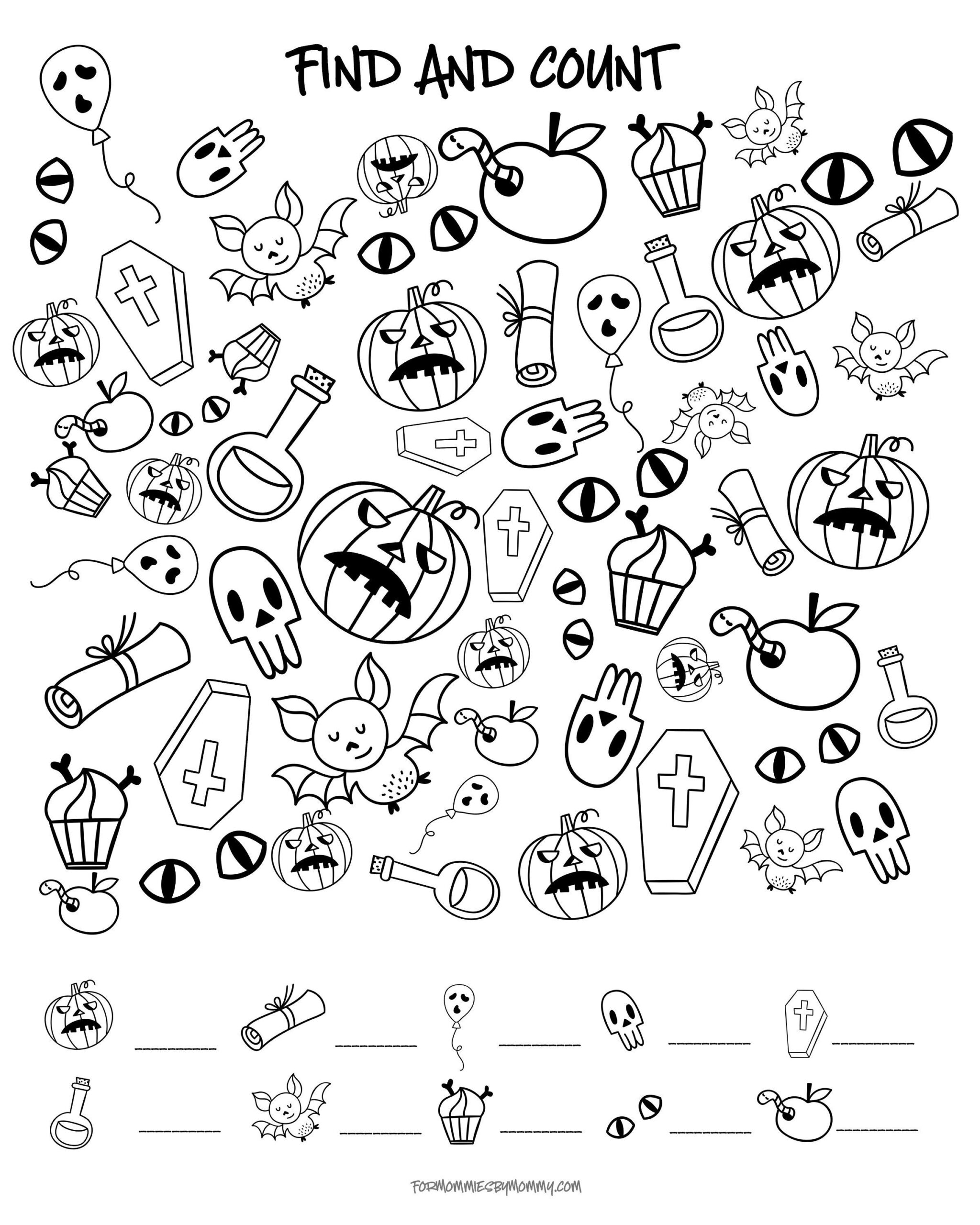 Printable Halloween Activities For Kids Tedy Printable Activities