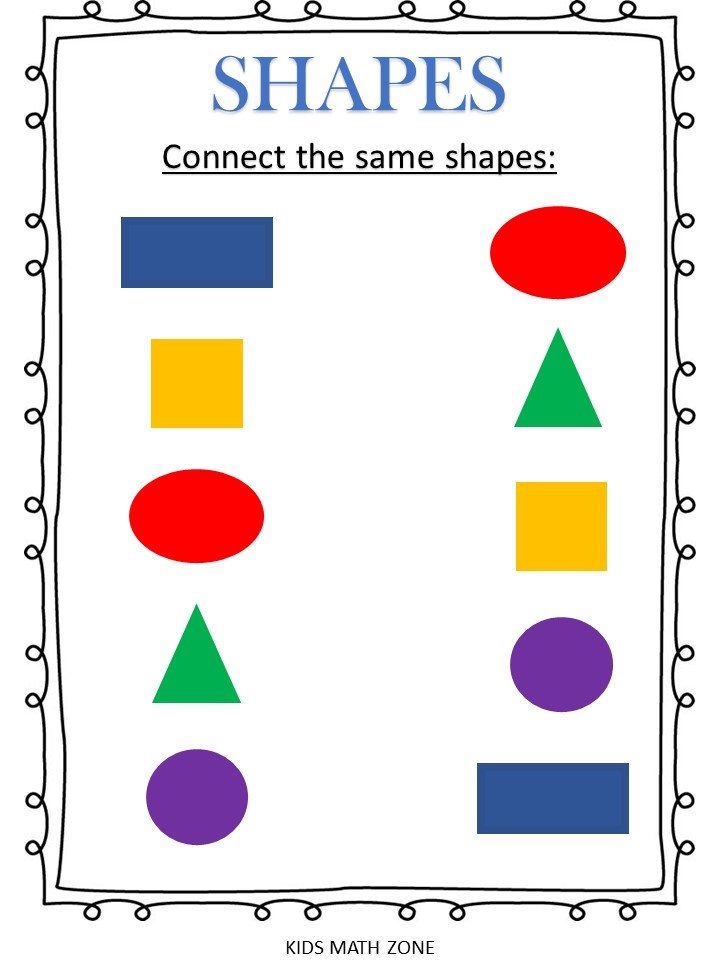 Printable Learning Activities For 2 Year Olds