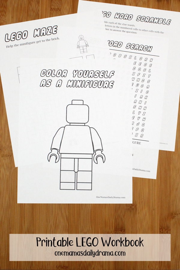 lego activity printables