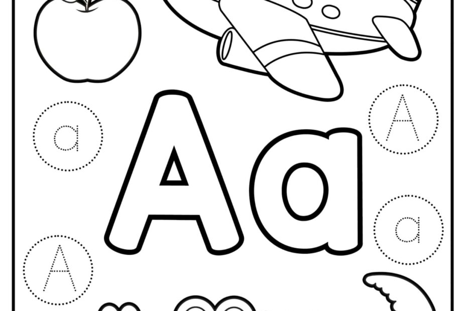 Printable Letter A Worksheets Free PDF Download