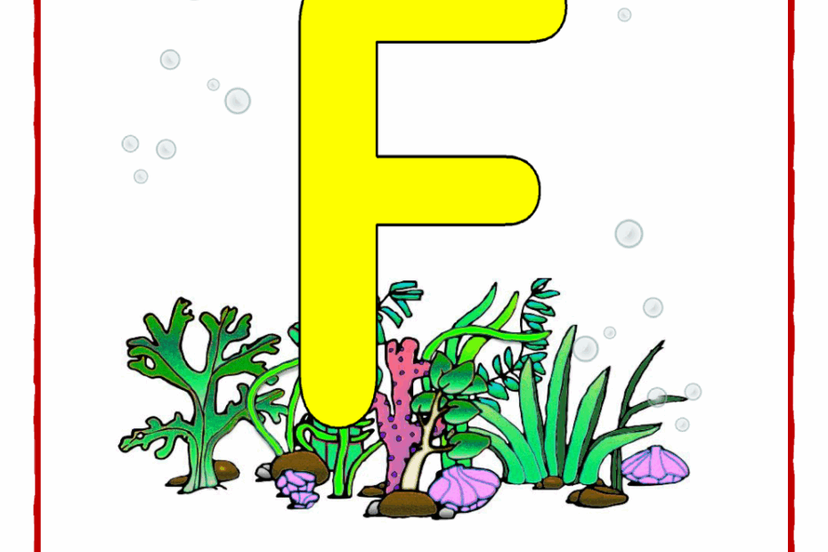 Printable Letter F Craft