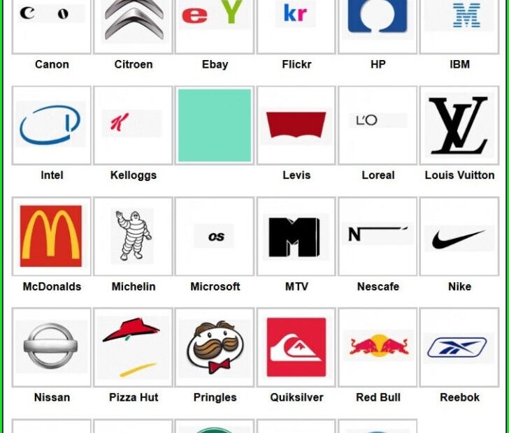 Printable Logo Quiz Worksheet Peggy Worksheets
