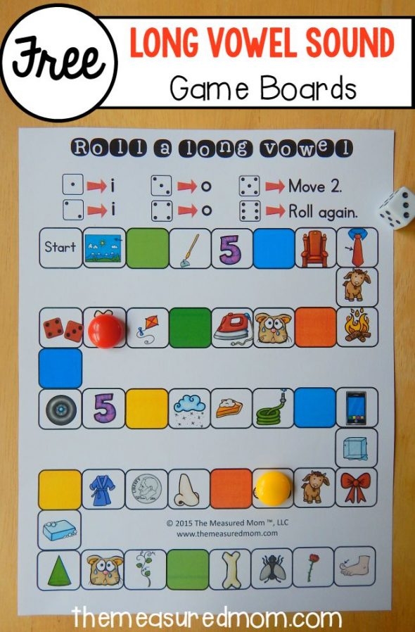 long vowel activities printable