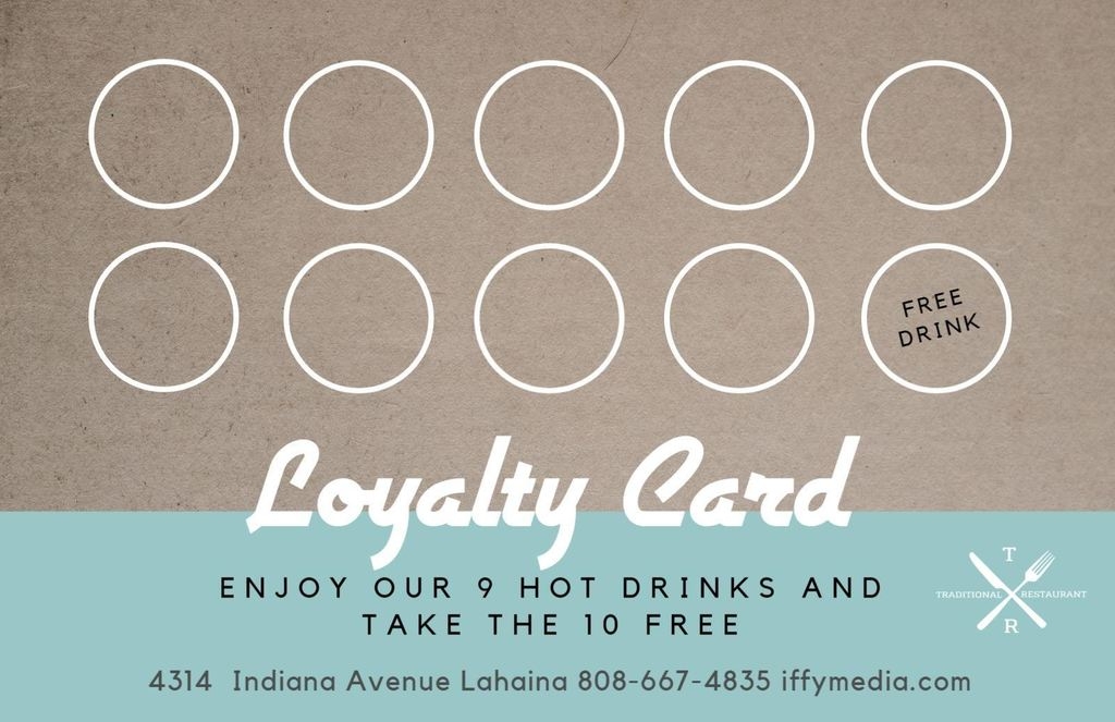 Printable Loyalty Card Template Free