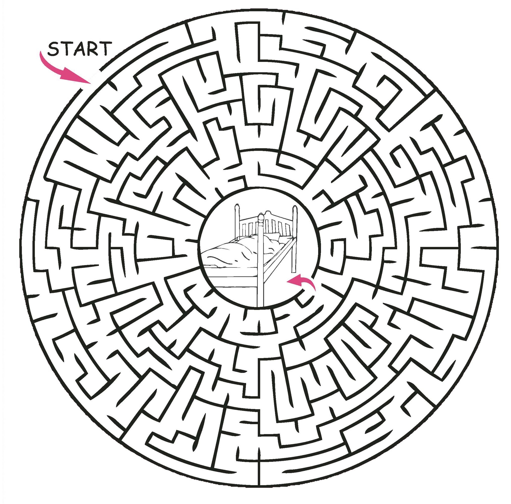 Printable Maze Activity Sheets