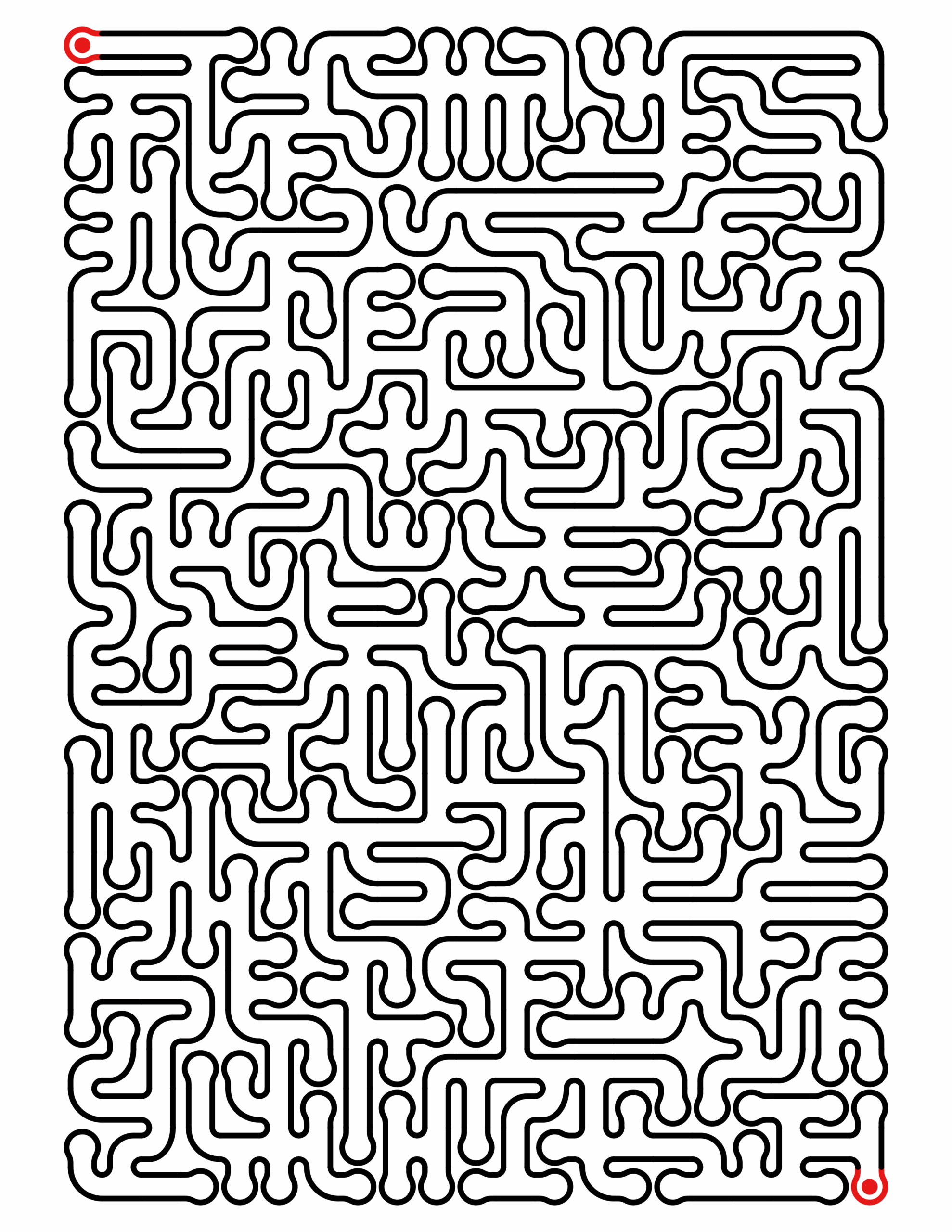 Printable Maze Puzzles