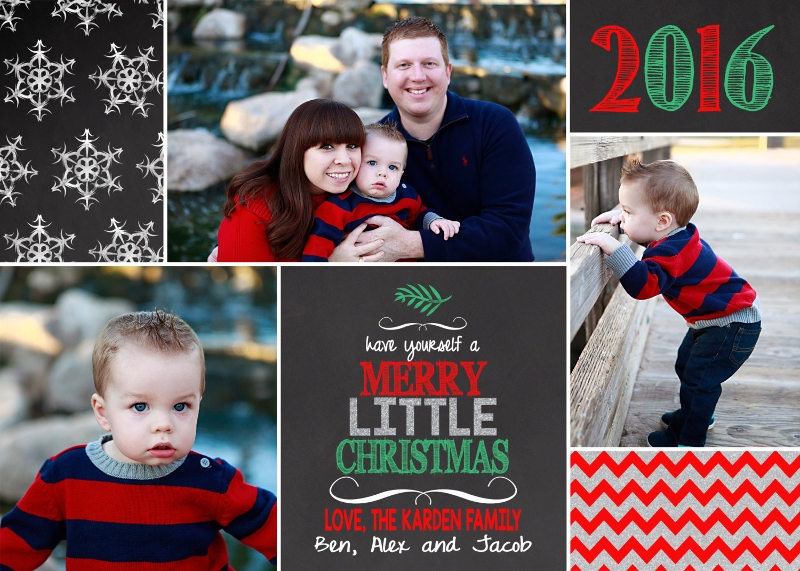 Printable Photo Christmas Cards
