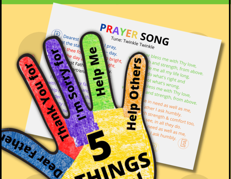 Printable Prayer Craft Activities Printable Free Templates