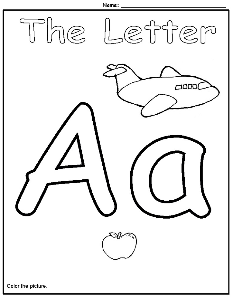 Printable Preschool Letter Worksheets