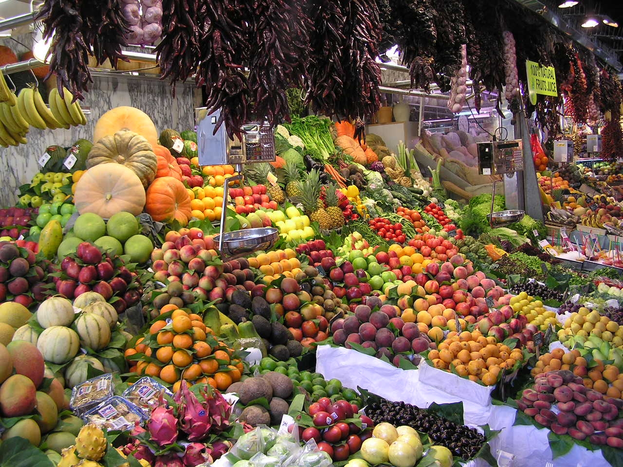 fruit market pictures