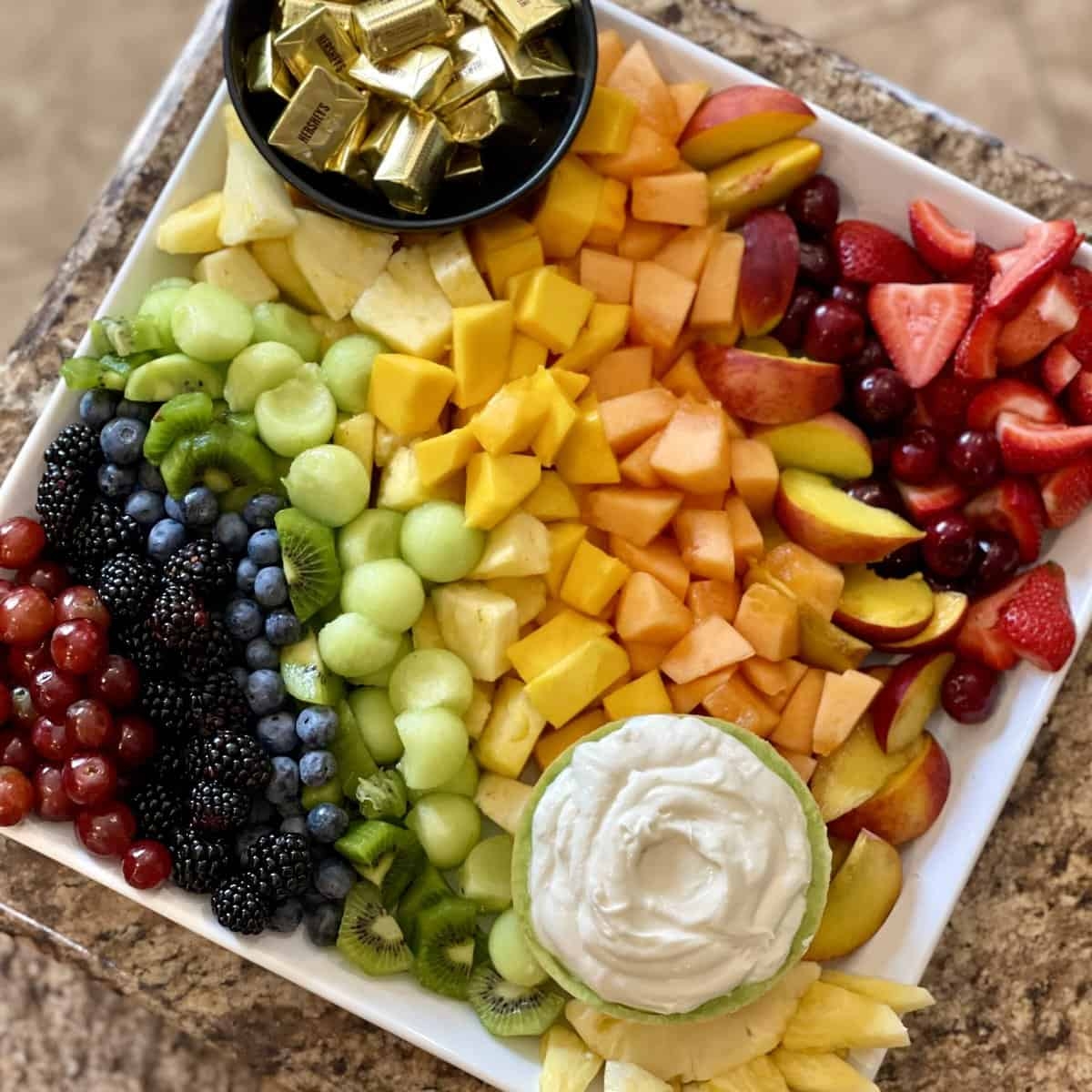 Rainbow Fruit Tray