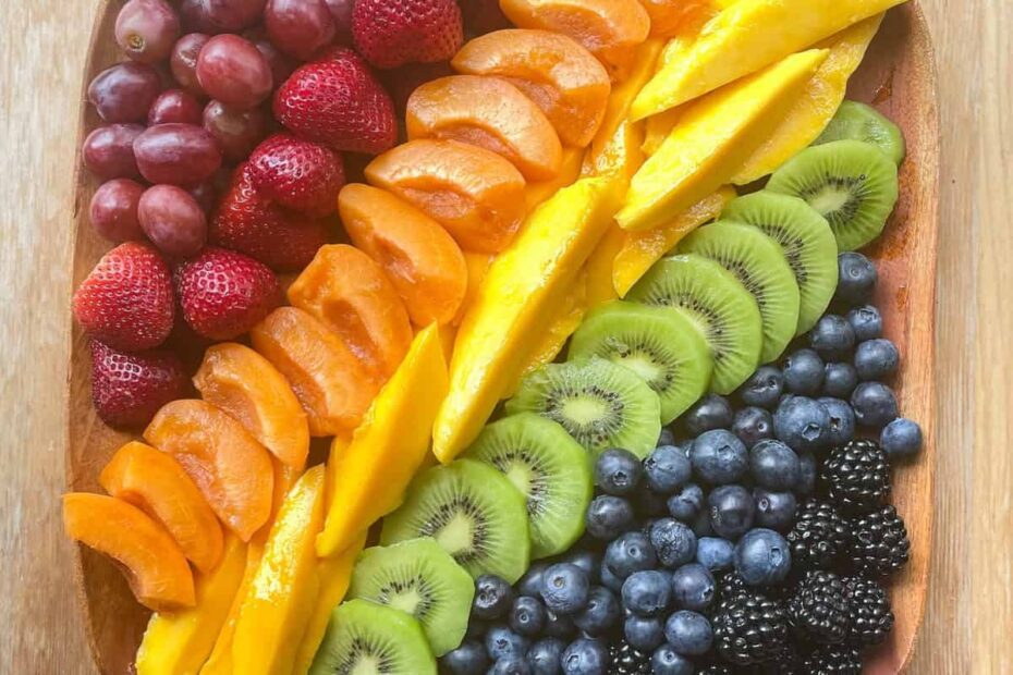 Rainbow Fruit Tray
