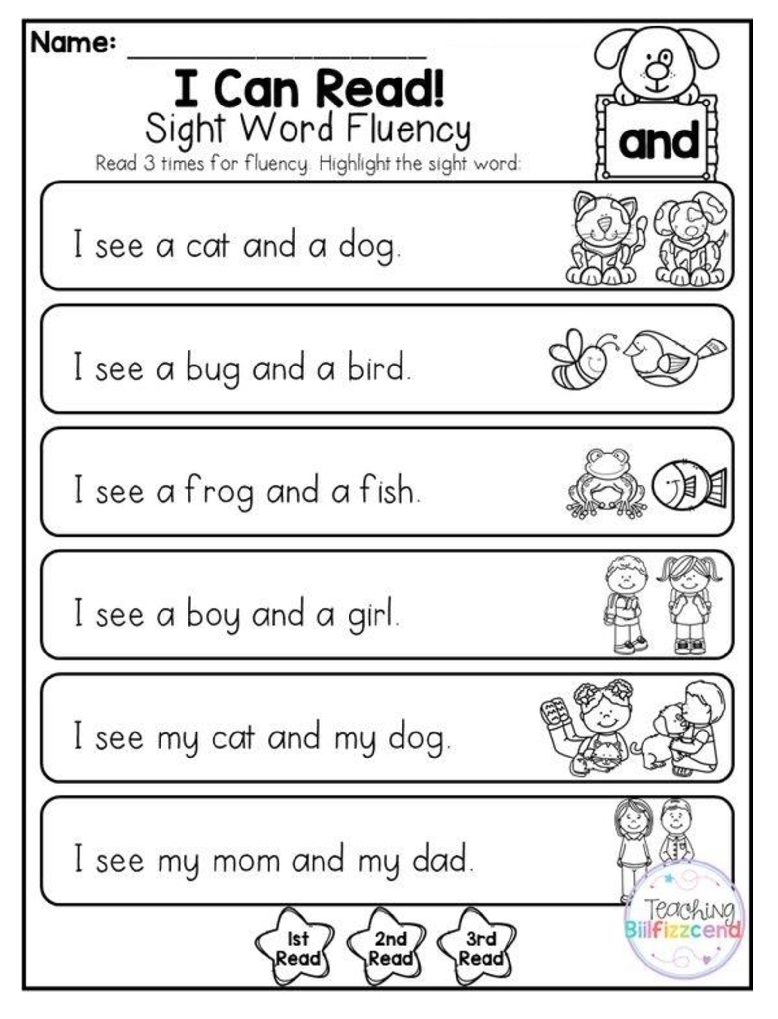 Read Worksheets