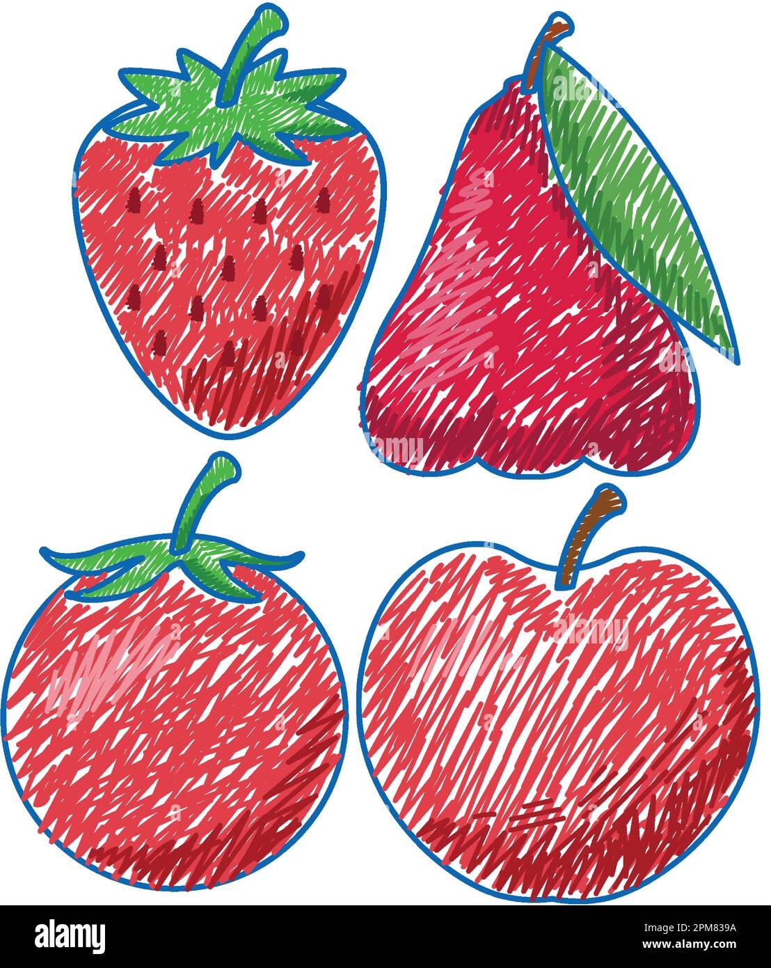 red colour fruits pictures