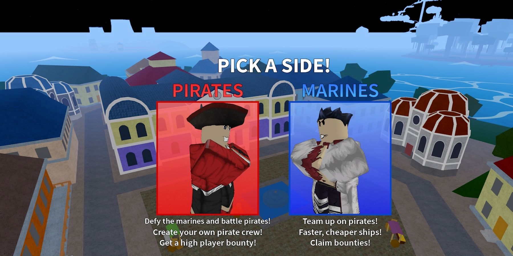 Roblox Why You Should Pick Pirates Over Marines In Blox Fruits