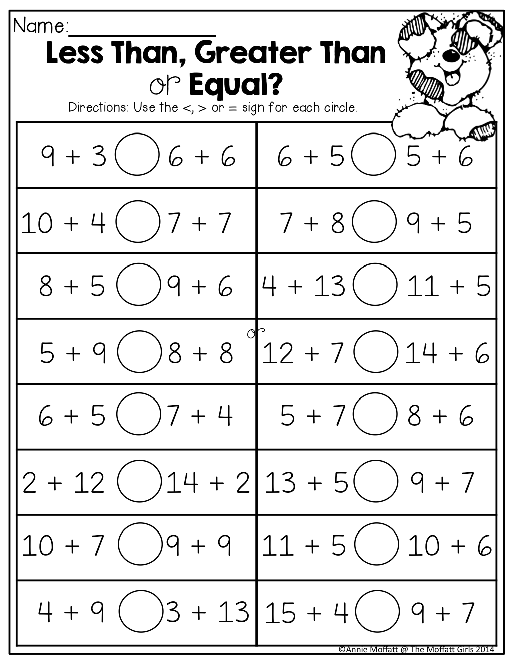 Second Grade Math Worksheet 16 Printable Math Worksheets For