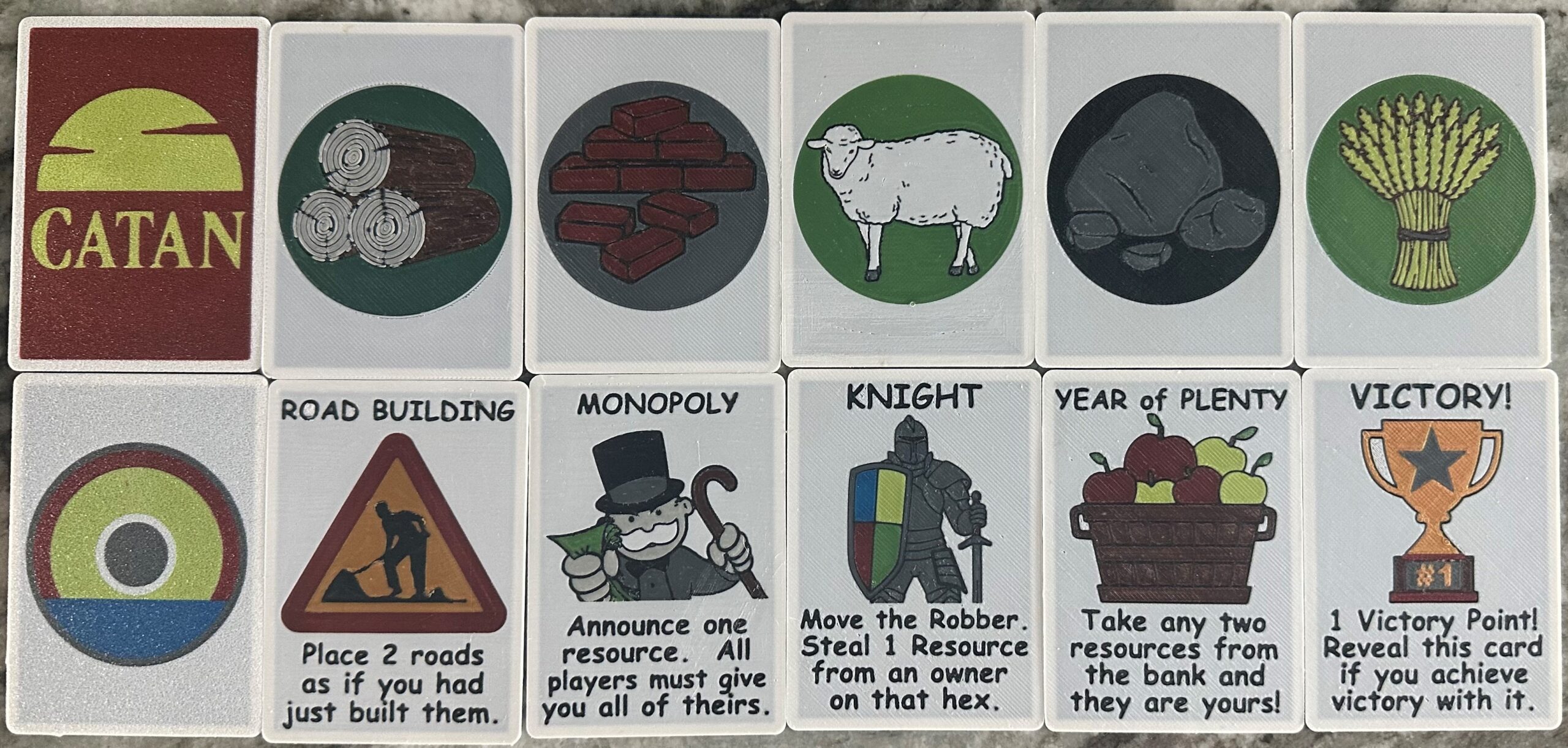 Settlers Of Catan Playing Cards By John K Download Free STL Model 