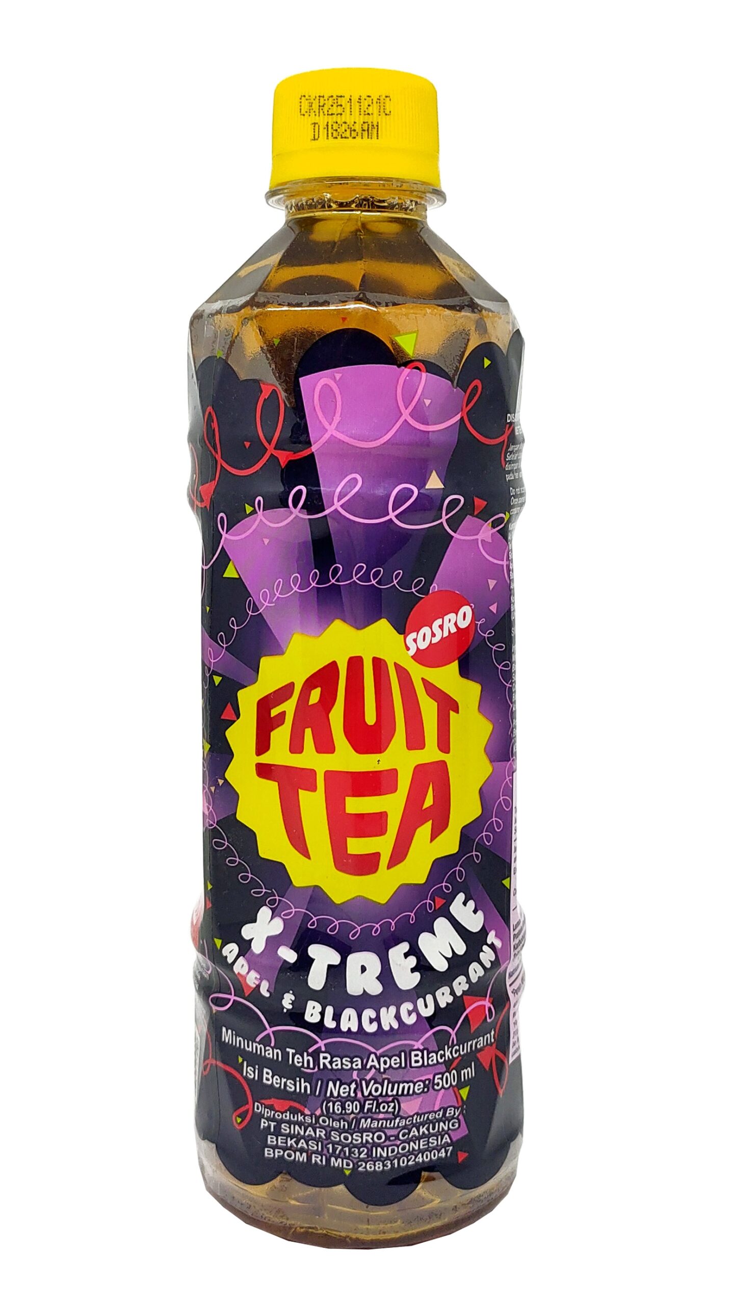 Sosro Fruit Tea X treme 500ml Bormadago