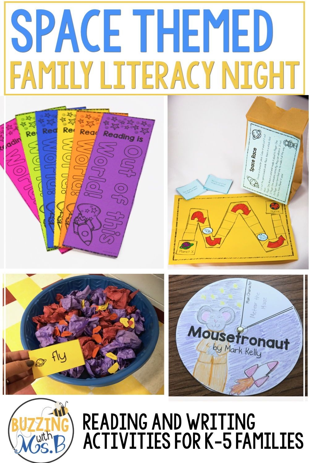 literacy night activities printable free
