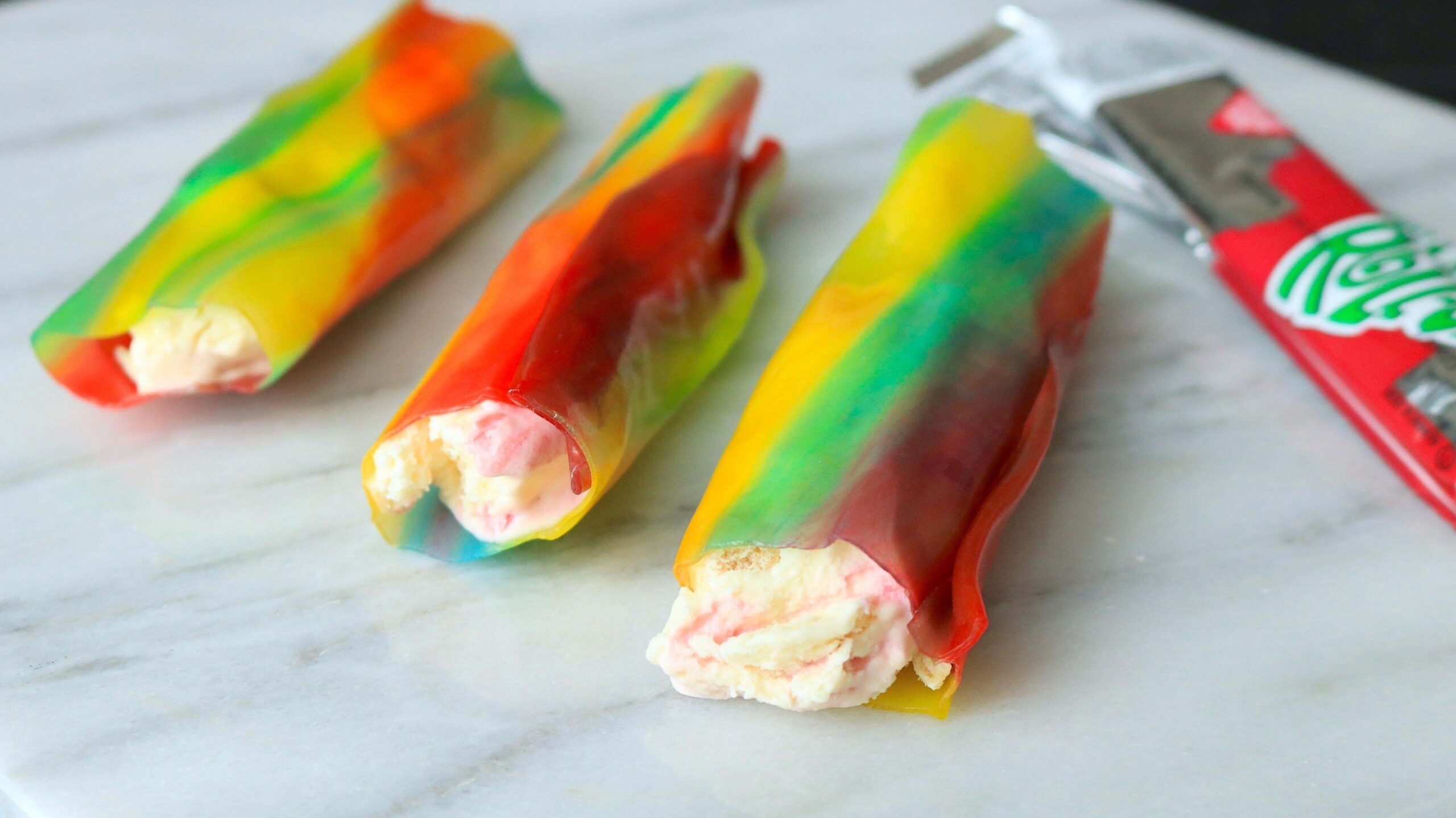 The Best Way To Make The TikTok Fruit Roll Up Ice Cream Lifehacker