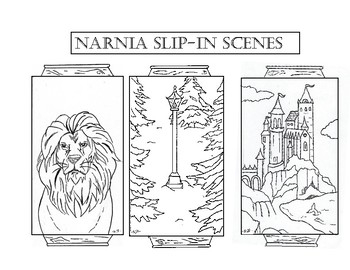 The Lion The Witch And The Wardrobe Bookmark Interactive Activity 
