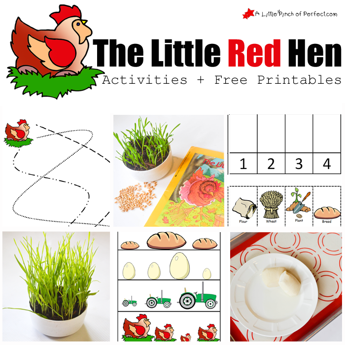 The Little Red Hen Activities And Free Printables Little Red Hen 