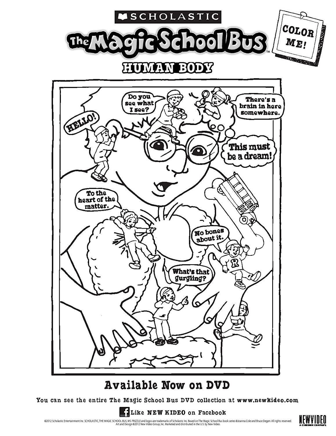 magic school bus printable activities