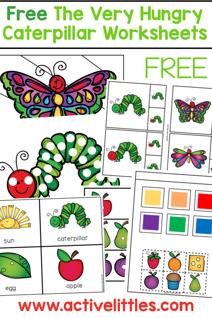 The Very Hungry Caterpillar Free Printable Worksheets Free Printables Hub