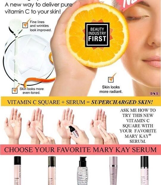 Timewise Vitamin C Activating Squares Your Favorite Serum Mary