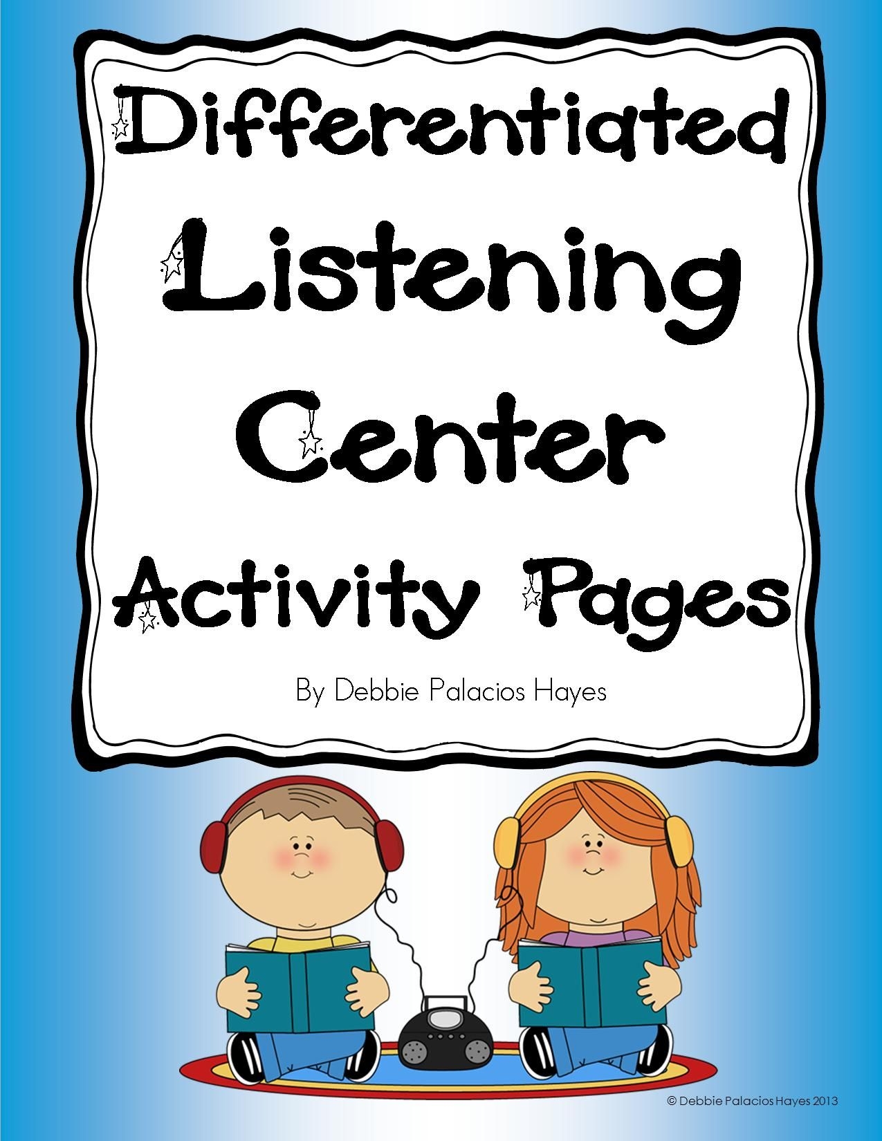 TONS Of Listening Center Response Pages And Activities 