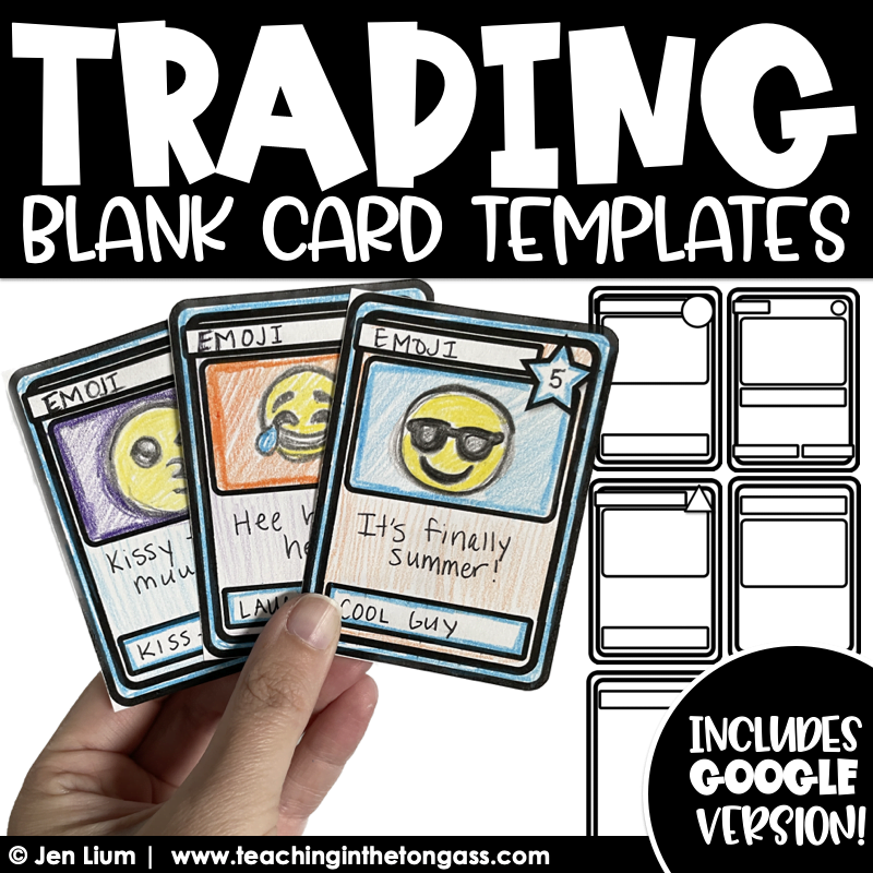 Trading Card Template Free Free Printable
