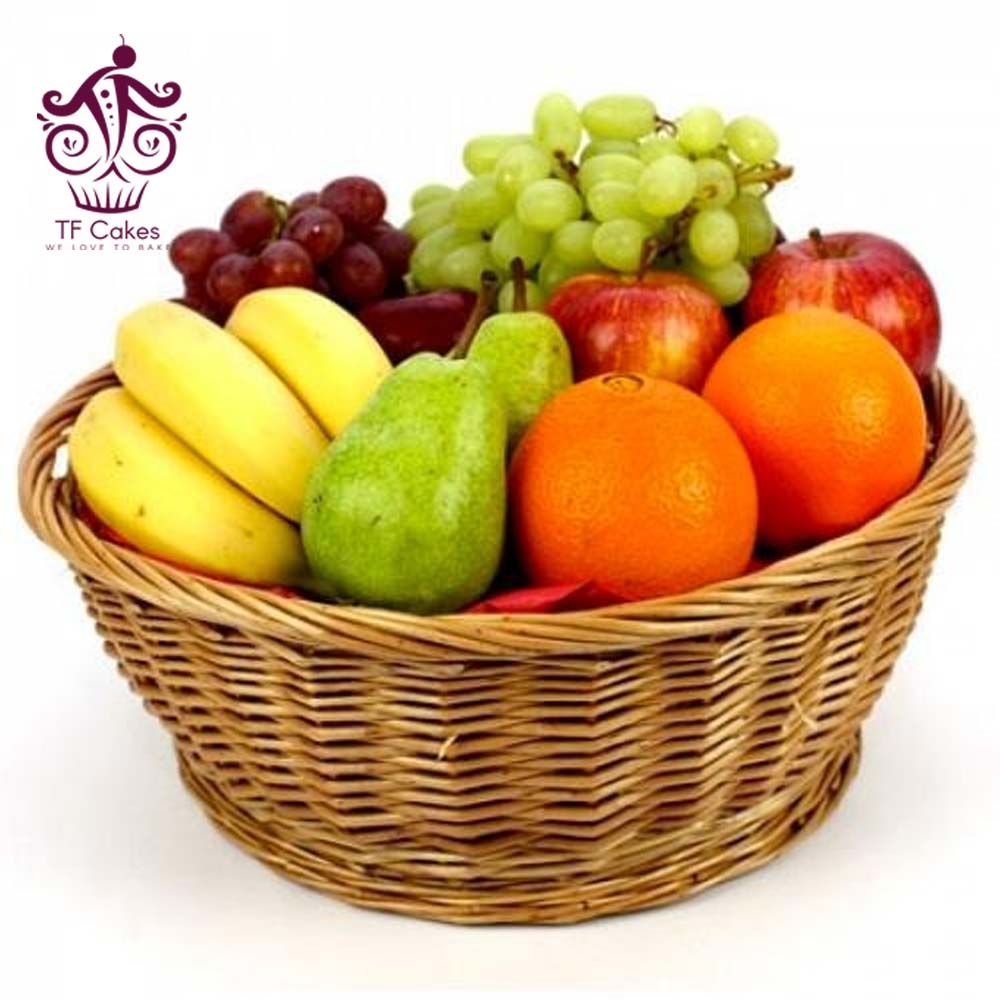 Tropical Fruit Basket Mix Rose With Fruits Order Flowers And Fruits Online Order Online Fruits B